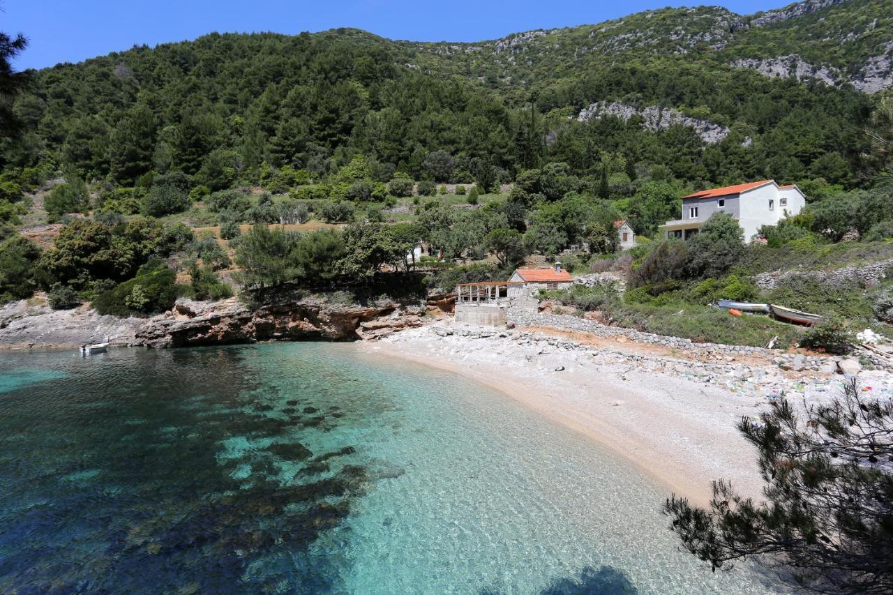 Secluded Fisherman'S Cottage Cove Bacva, Korcula - 9475 Pupnat Exterior photo